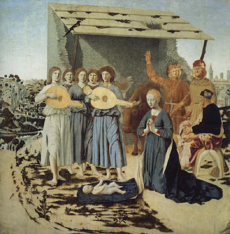 Piero della Francesca The Nativity